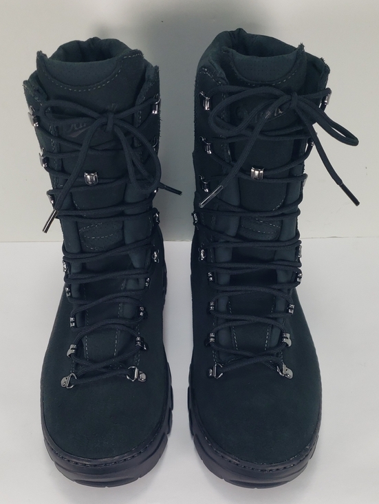 NEW DANNER WILDLAND TACTICAL FIREFIGHTER BLACK LEATHER BOOTS 18050 MEN\'S 11.5 EE
